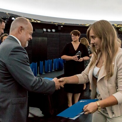 Wręczenie certyfikaty dla gmin w ramach projektu 