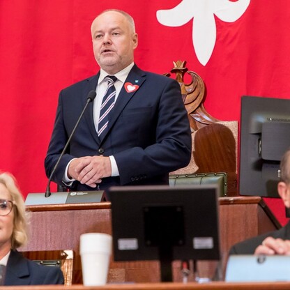 Uroczysta sesja Sejmiku Województwa Śląskiego. fot. Tomasz Żak / UMWS