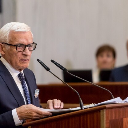 Uroczysta sesja Sejmiku Województwa Śląskiego. fot. Tomasz Żak / UMWS