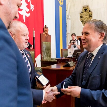 Uroczysta sesja Sejmiku Województwa Śląskiego. fot. Tomasz Żak / UMWS