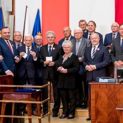 Uroczysta sesja Sejmiku Województwa Śląskiego. fot. Tomasz Żak / UMWS