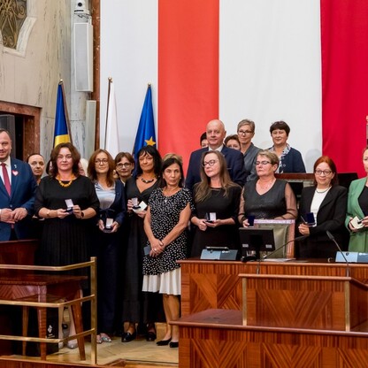 Uroczysta sesja Sejmiku Województwa Śląskiego. fot. Tomasz Żak / UMWS