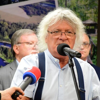 Podpisanie umowy na obwodnicę Raciborza. fot. Patryk Pyrlik / UMWS