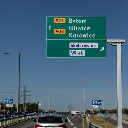 Budowa Trasy N-S w Rudzie Śląskiej. fot. Tomasz Żak / UMWS