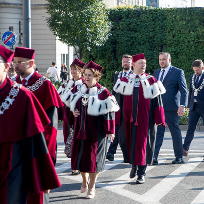Międzyuczelnianej Inauguracji Roku Akademickiego 2023/2024. fot. Tomasz Żak / UMWS