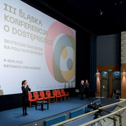 III Śląską Konferencja o Dostępności. fot. Tomasz Żak / UMWS