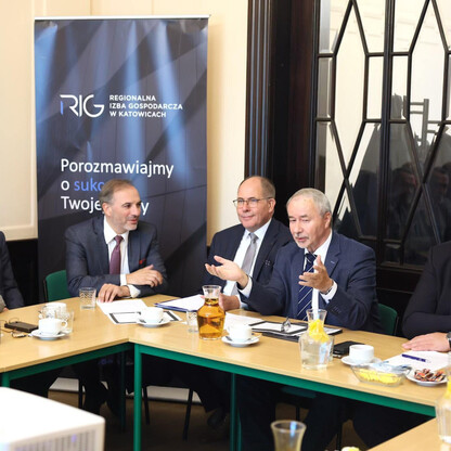Zebrania stowarzyszenia „Pro Silesia” Biznes-Nauka-Samorząd. fot. Andrzej Grygiel / UMWS