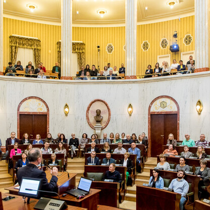 Konferencja nt. rekomendacji związanych z wdrażaniem uchwały antysmogowej. fot. Tomasz Żak / UMWS
