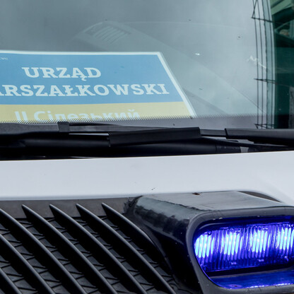 Śląski konwój z pomocą Ukrainie. fot. Tomasz Żak / UMWS