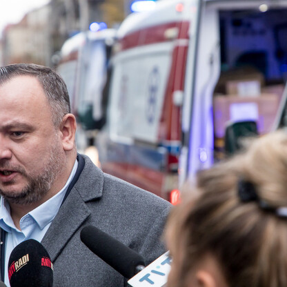 Śląski konwój z pomocą Ukrainie. fot. Tomasz Żak / UMWS