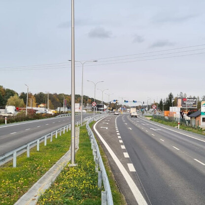 DW 941 w Ustroniu. fot. ZDW Katowice
