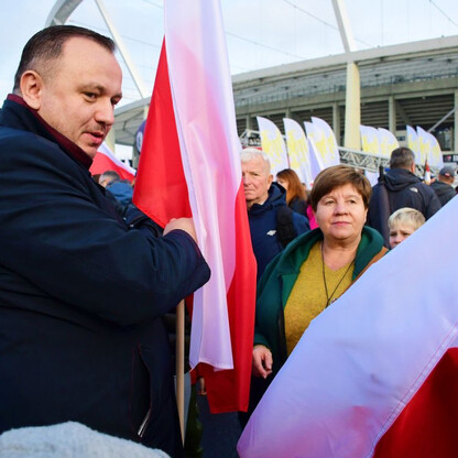 Wojewódzkie Obchody Narodowego Święta Niepodległości. fot. Patryk Pyrlik / UMWS