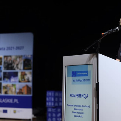 Konferencja „Fundusze Europejskie dla edukacji. Nowe szanse. Nowe możliwości. Nowa jakość”. fot. Andrzej Grygiel / UMWS