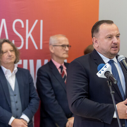 Śląski Festiwal Nauki - konferencja prasowa. fot. Tomasz Żak / UMWS