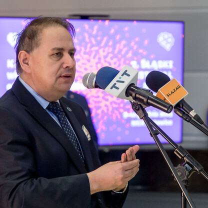 Śląski Festiwal Nauki - konferencja prasowa. fot. Tomasz Żak / UMWS
