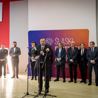 Śląski Festiwal Nauki - konferencja prasowa. fot. Tomasz Żak / UMWS