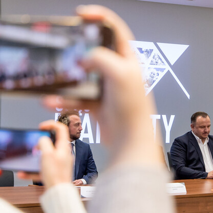 Wsparcie dla AWF Katowice. fot. Tomasz Żak / UMWS