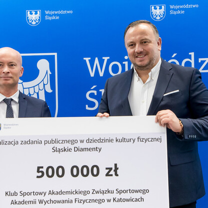 Wsparcie dla AWF Katowice. fot. Tomasz Żak / UMWS