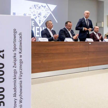 Wsparcie dla AWF Katowice. fot. Tomasz Żak / UMWS