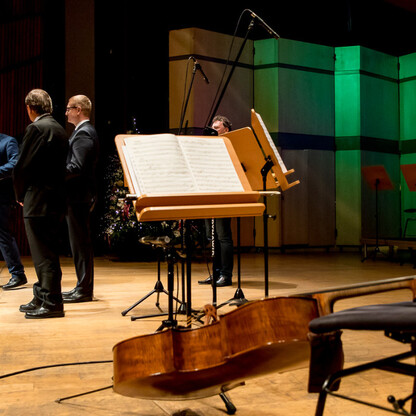 Konferencja prasowa dot. umowy na temat współprowadzenia Filharmonii Częstochowskiej. fot. Tomasz Żak / UMWS