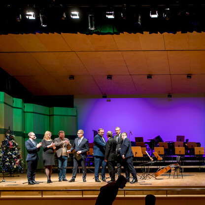 Konferencja prasowa dot. umowy na temat współprowadzenia Filharmonii Częstochowskiej. fot. Tomasz Żak / UMWS