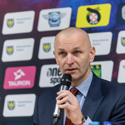 Konferencja prasowa dotycząca przyszłorocznego wydarzenia żużlowego na Stadionie Śląskim. fot Tomasz Żak / UMWS