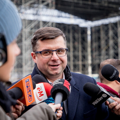Konferencja prasowa dot. Sylwestra. fot. Tomasz Żak / UMWS