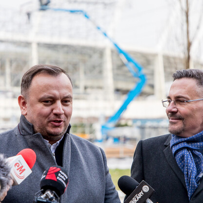 Konferencja prasowa dot. Sylwestra. fot. Tomasz Żak / UMWS