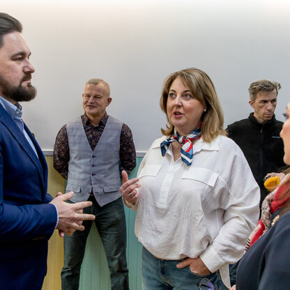 Legendarny Kosmiczny Mecz - konferencja prasowa. fot. Tomasz Żak / UMWS