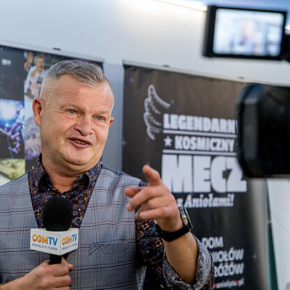 Legendarny Kosmiczny Mecz - konferencja prasowa. fot. Tomasz Żak / UMWS