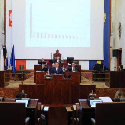 Sesja Sejmiku Wojewódsztwa Śląskiego. fot. Andrzej Grygiel / UMWS