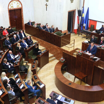 Sesja Sejmiku Wojewódsztwa Śląskiego. fot. Andrzej Grygiel / UMWS