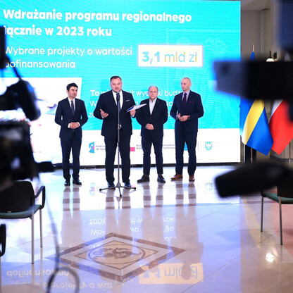 Konferencja prasowa. fot. Andrzej Grygiel / UMWS