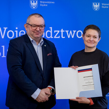 Wojewódzka ceremonia nominacji do projektu edukacyjnego w Silesia. (wygenerowano przez AI)