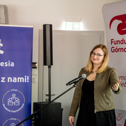 Prezentacja Funduszu Górnośląskiego SA i Inteia na tle rozwijających się inicjatyw wspierających eksport i międzynarodową działalność przedsiębiorstw w Śląsku. (wygenerowano przez AI)