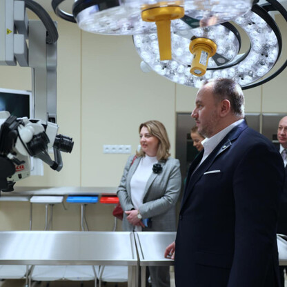 Nowy blok operacyjny neurochirurgii w Wojewódzkim Szpitalu Specjalistycznym nr 5 św. Barbary w Sosnowcu. (wygenerowano przez AI)