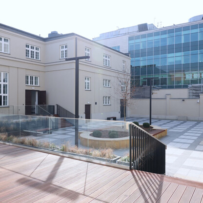 Nowo otwarte spinPLACE - centrum kreatywności i coworkingu w Katowicach. (wygenerowano przez AI)