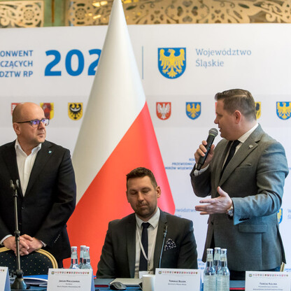 Przedstawiciele sejmików z różnych województw omawiają problem nielegalnego składowania odpadów, podkreślając potrzebę prawnego rozwiązania. (wygenerowano przez AI)