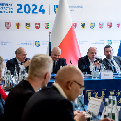 Przedstawiciele sejmików z różnych województw omawiają problem nielegalnego składowania odpadów w Wiśle. (wygenerowano przez AI)