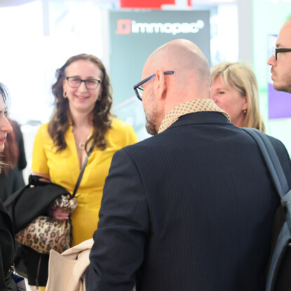 Lively scene at MIPIM conference in Cannes, highlighting Silesia's strategic approach to attracting foreign investment. (wygenerowano przez AI)