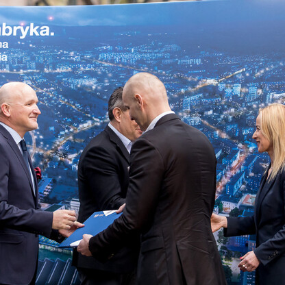 Formalna ceremonia podpisu dokumentów w ramach projektu 