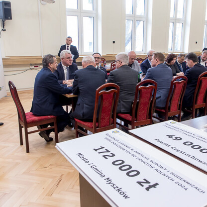 Dofinansowanie na drogi dojazdowe do gruntów rolnych - subregion północny. fot. Tomasz Żak / UMWS