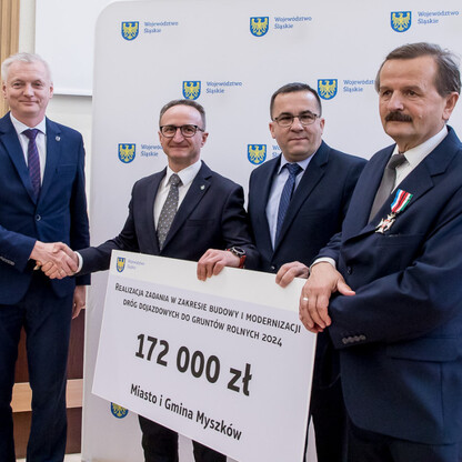Dofinansowanie na drogi dojazdowe do gruntów rolnych - subregion północny. fot. Tomasz Żak / UMWS