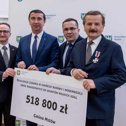 Dofinansowanie na drogi dojazdowe do gruntów rolnych - subregion północny. fot. Tomasz Żak / UMWS