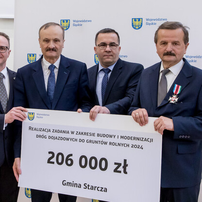 Dofinansowanie na drogi dojazdowe do gruntów rolnych - subregion północny. fot. Tomasz Żak / UMWS