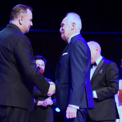 Gala Izby Rzemieślniczej Małej i Średniej Przedsiębiorczości w Katowicach. fot. Andrzej Grygiel / UMWS