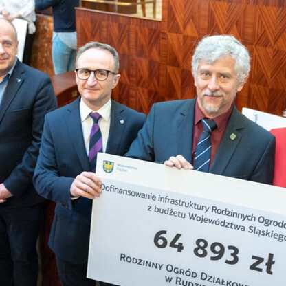 Wsparcie dla Rodzinnych Ogrodów Działkowych. fot. Andrzej Grygiel / UMWS