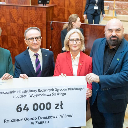 Wsparcie dla Rodzinnych Ogrodów Działkowych. fot. Andrzej Grygiel / UMWS
