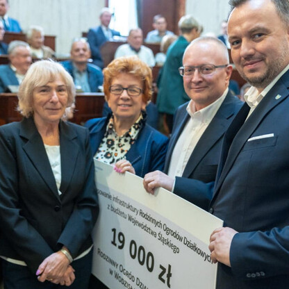 Wsparcie dla Rodzinnych Ogrodów Działkowych. fot. Andrzej Grygiel / UMWS
