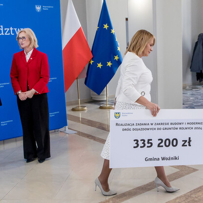 Drogi dojazdowe do gruntów rolnych. fot. Tomasz Żak / UMWS